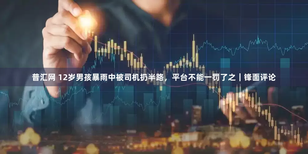 普汇网 12岁男孩暴雨中被司机扔半路，平台不能一罚了之｜锋面评论